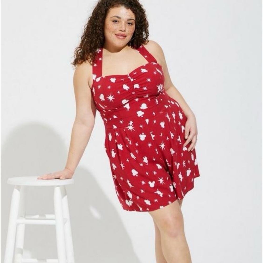 Torrid 3X Disney Mickey Mouse Romper - new!